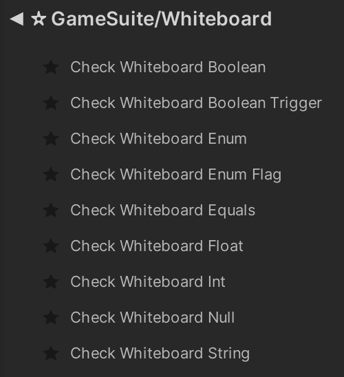 Whiteboard options